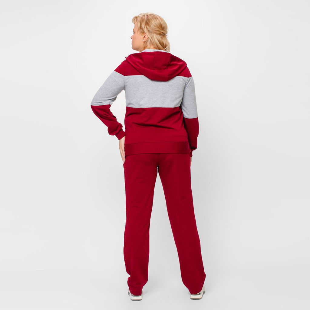 RODOS Спортивный костюм женский весна/лето М-236 Синий/Ментол/Светло-серый  фото 26