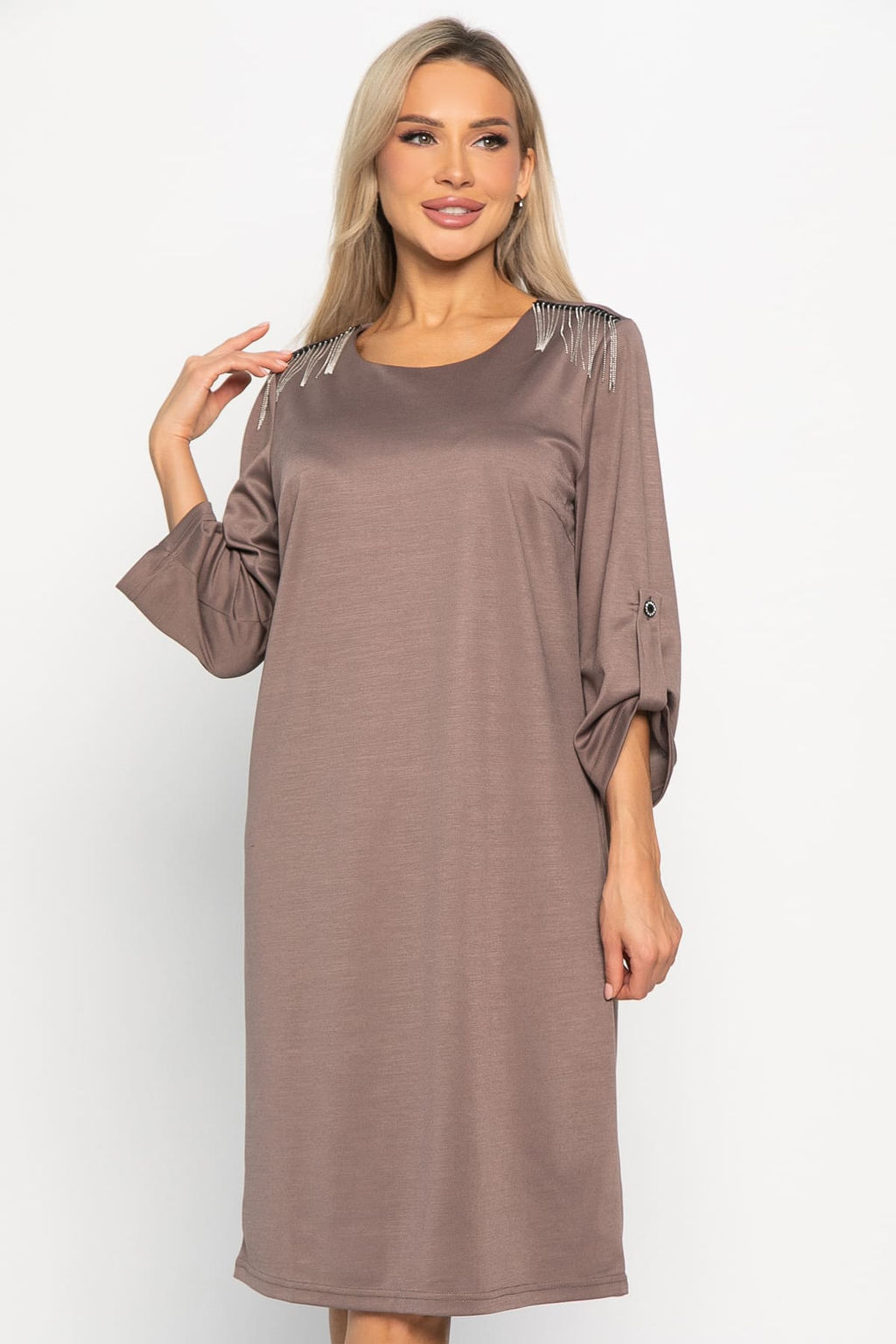 Платье Лайма (кофе) П14923-4М
