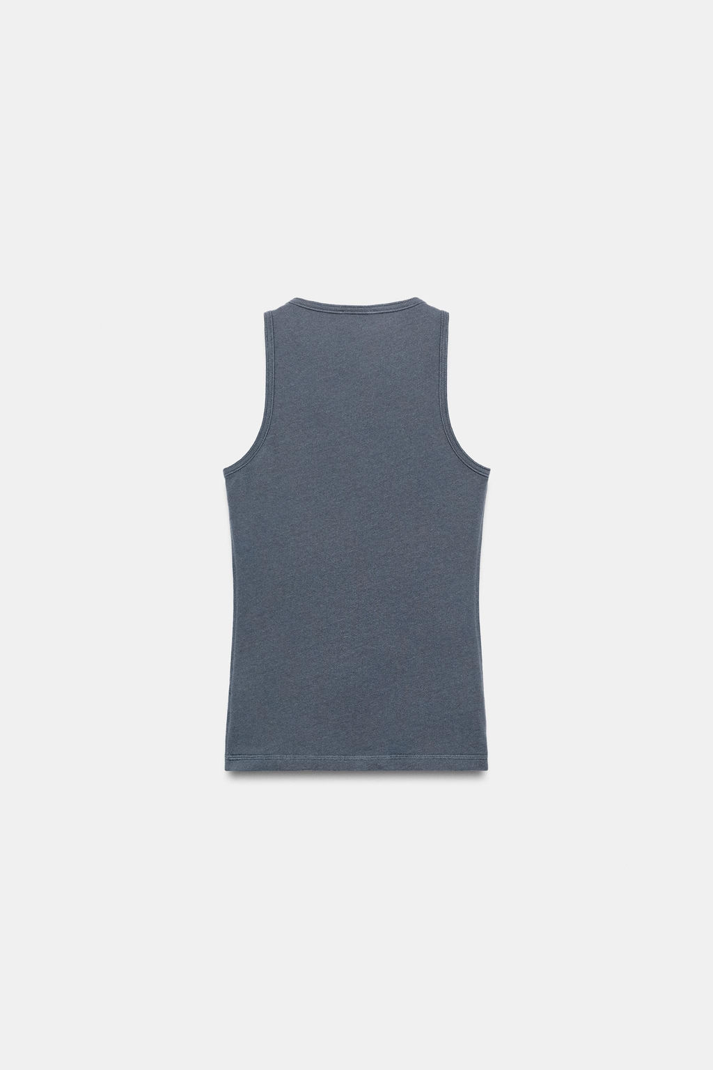TOP BOTONES CON LINO / az-empolvado