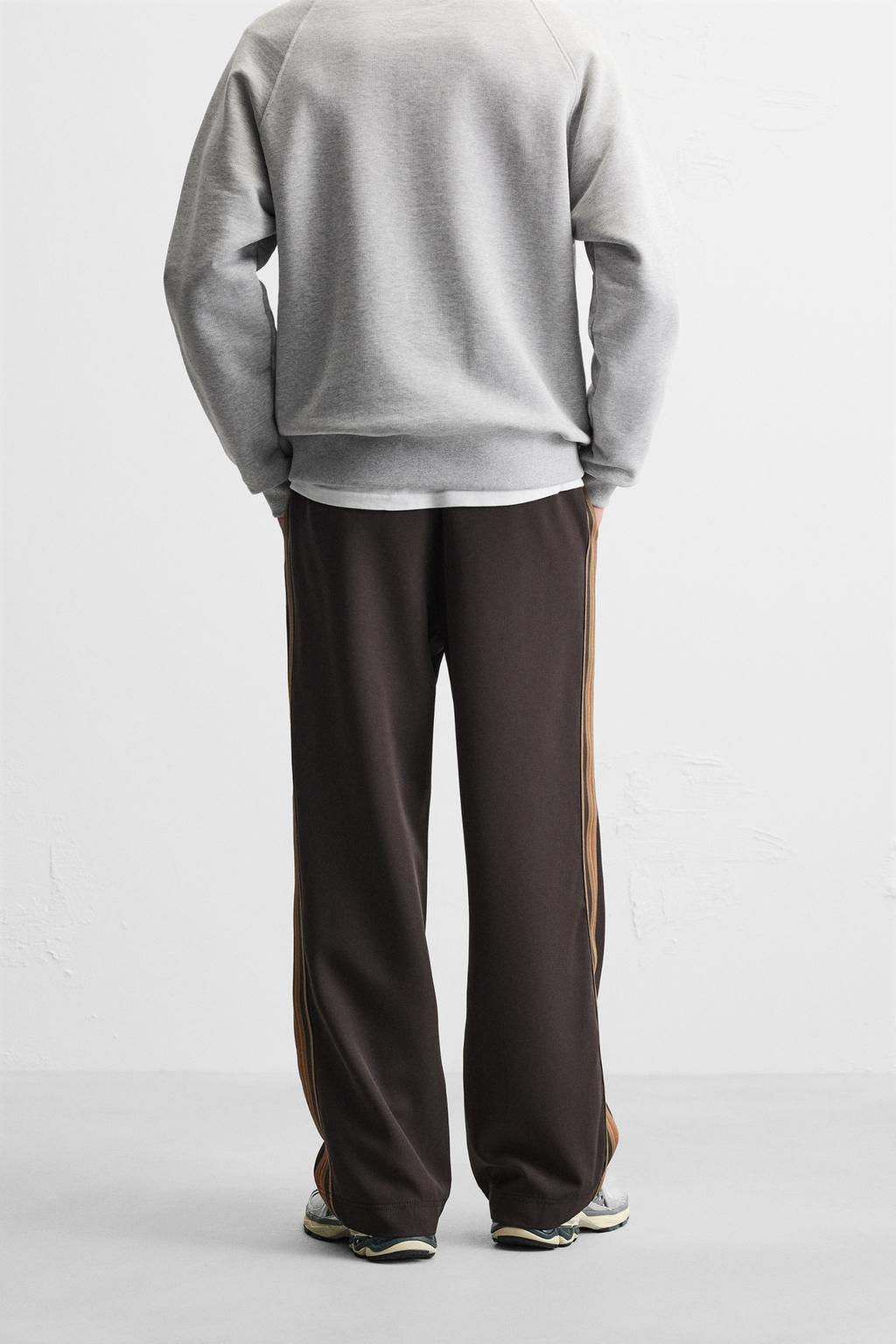 TECHNICAL TROUSERS WITH SIDE PANEL - Zara фото 20