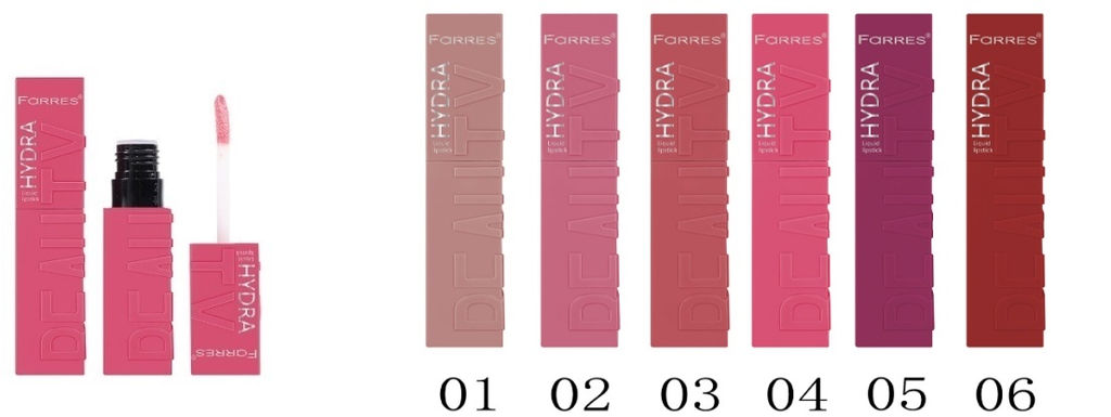 FARRES /7046-05/ Помада жидкая д/губ зеркальный эффект,