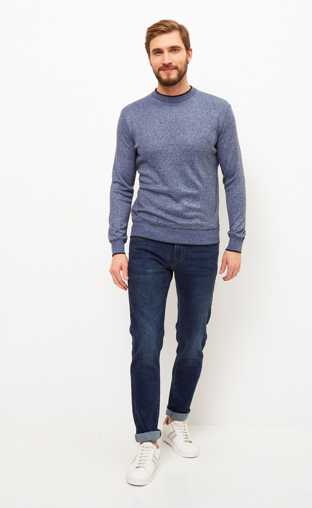 Джемпер F121-01-3 d.grey - Fine joyce фото 2