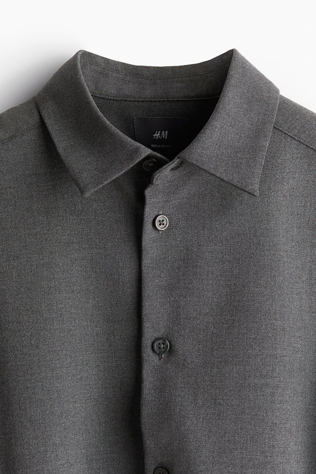 Camisa de sarga Regular Fit - H&m фото 6