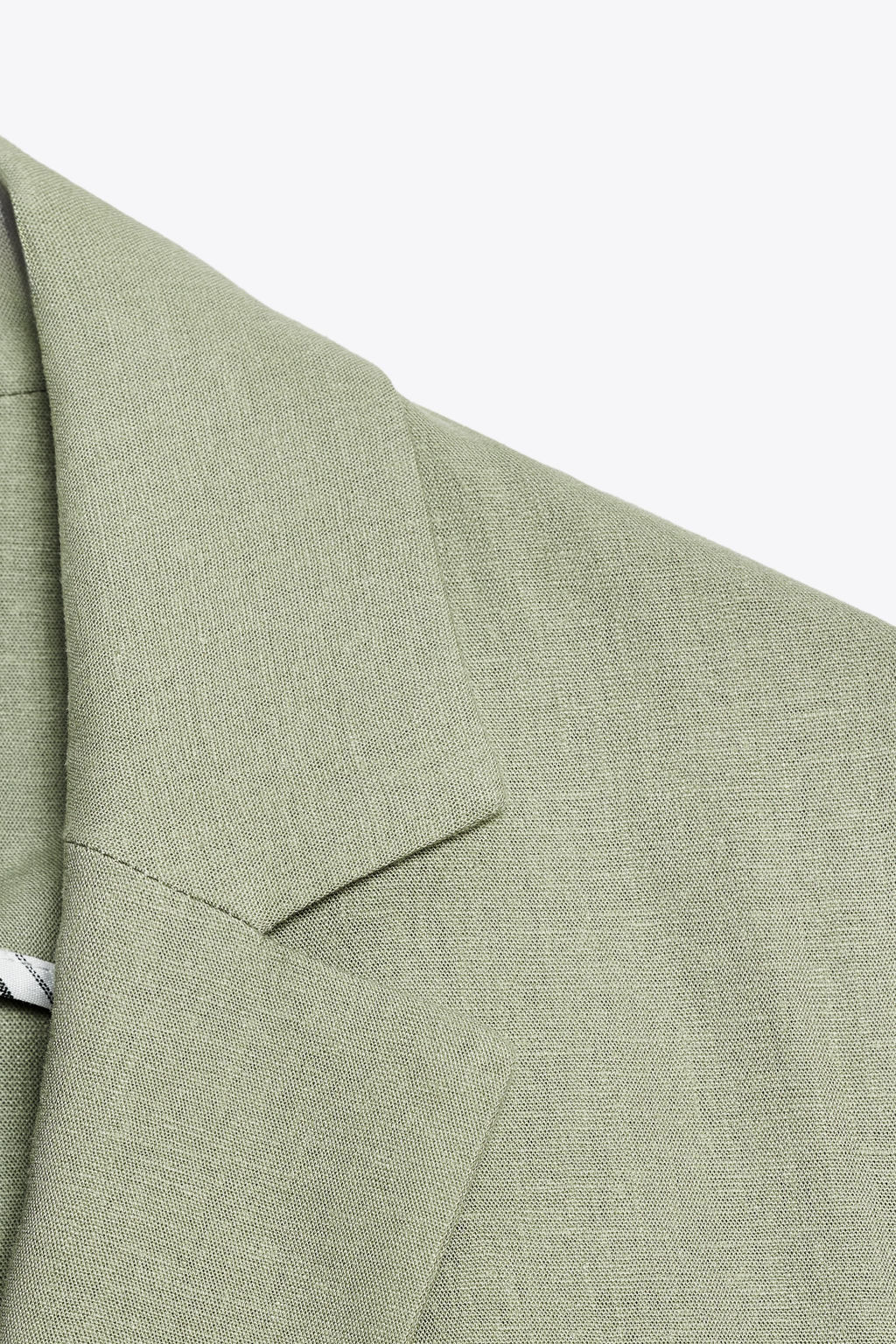 SHORT SLEEVE LINEN BLEND BLAZER - Zara фото 16