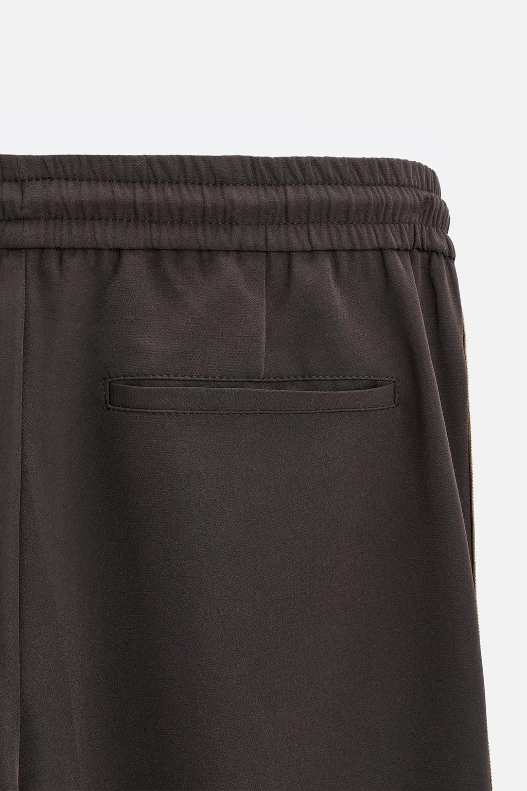 TECHNICAL TROUSERS WITH SIDE PANEL - Zara фото 25