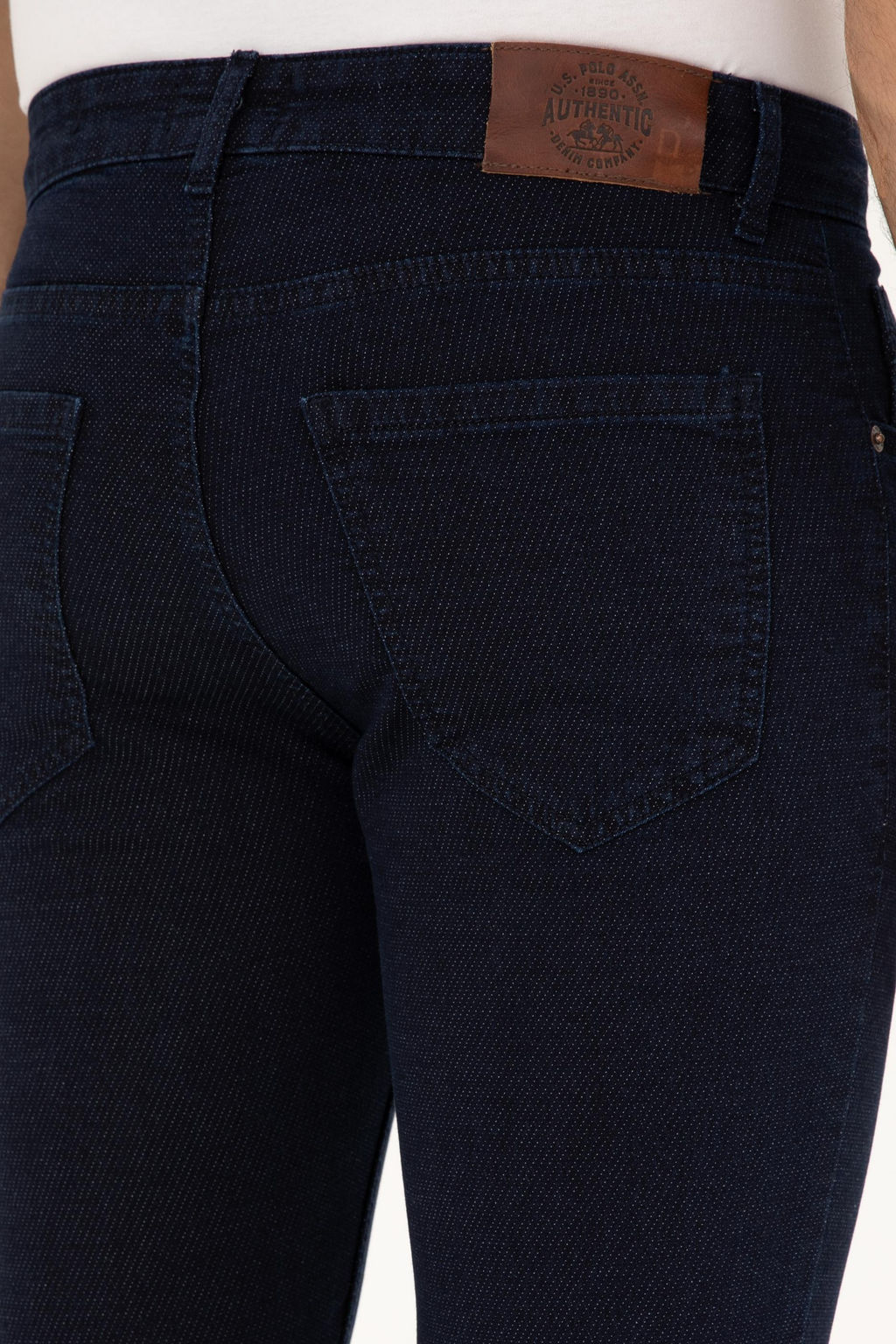 U. S. Polo Assn / Мужские темно-синие джинсовые брюки - U.s. polo assn фото 6