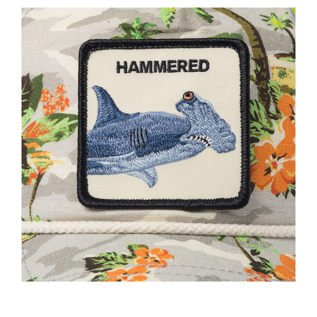 Бейсболка GOORIN BROTHERS арт. 101-1913 (светло-серый / оранжевый / зеленый) фото 3