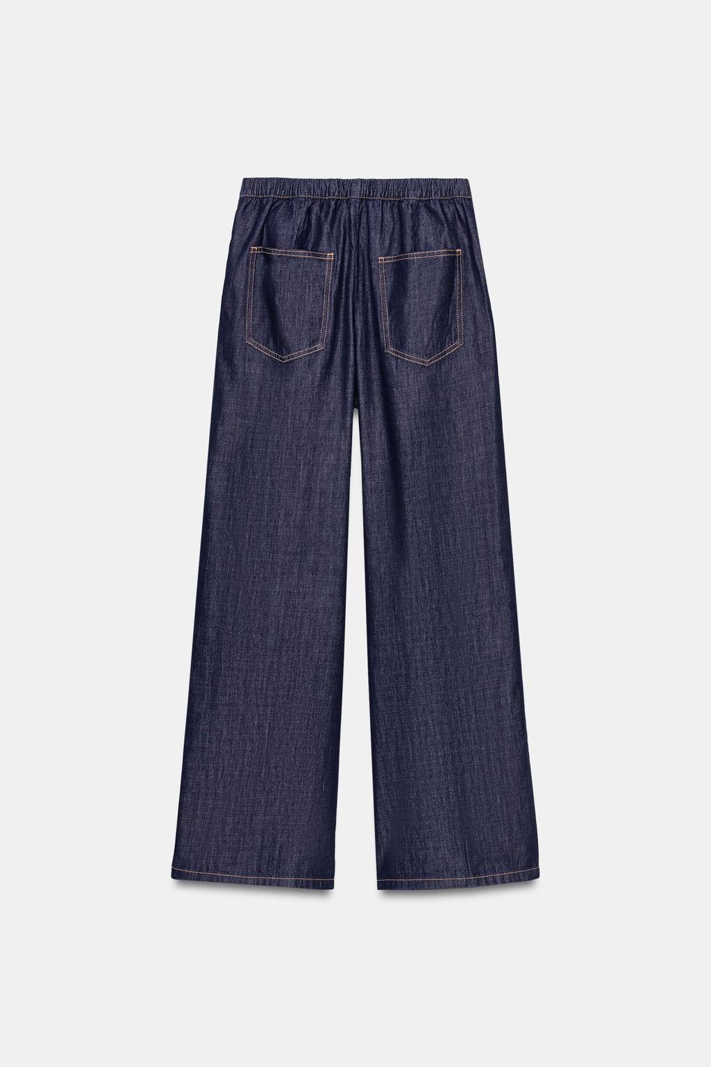 JEANS Z1975 JOGGER WIDE LEG TIRO ALTO / Azul - Zara фото 9