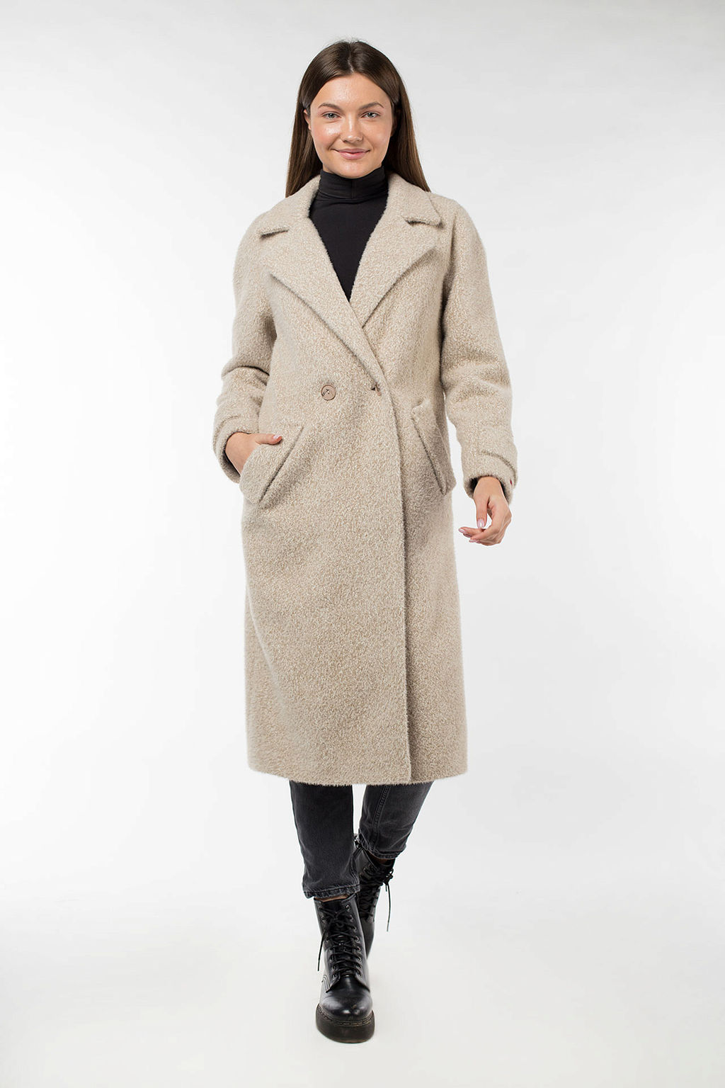 Пальто женское демисезонное - El podio фото 11