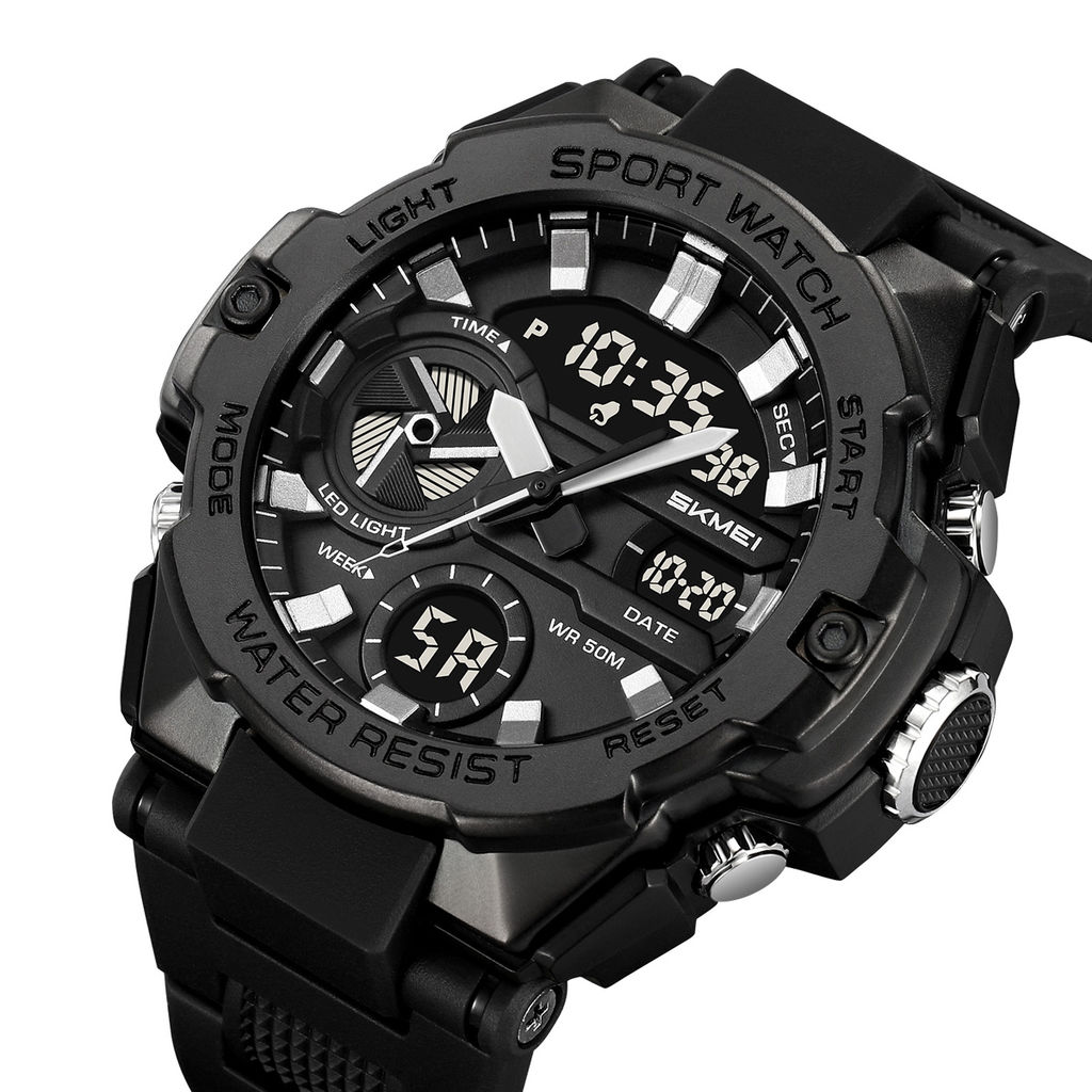 Часы наручные Skmei мужские электронные спортивные 2383black