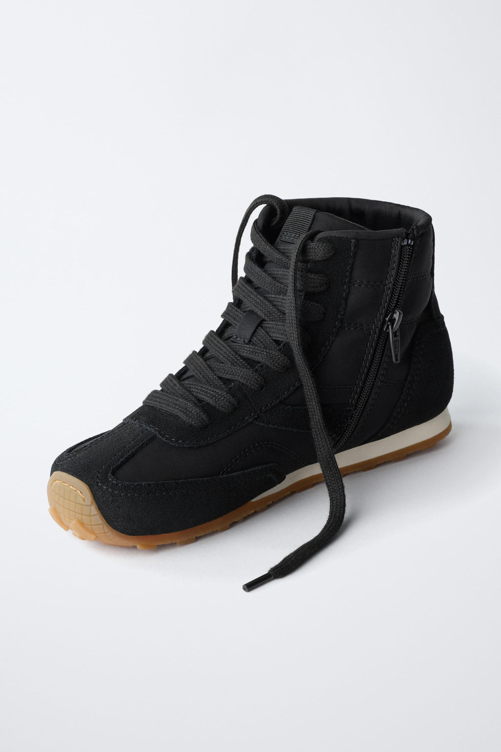 BOXING HIGH-TOP SNEAKERS - Zara фото 12
