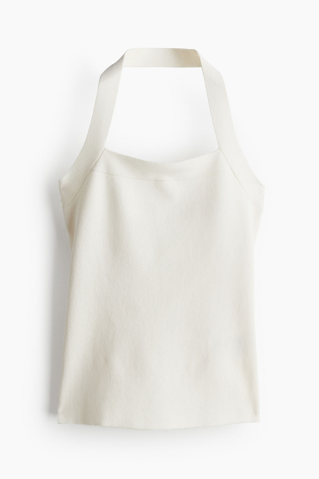 Top halter en punto fino - H&m фото 2