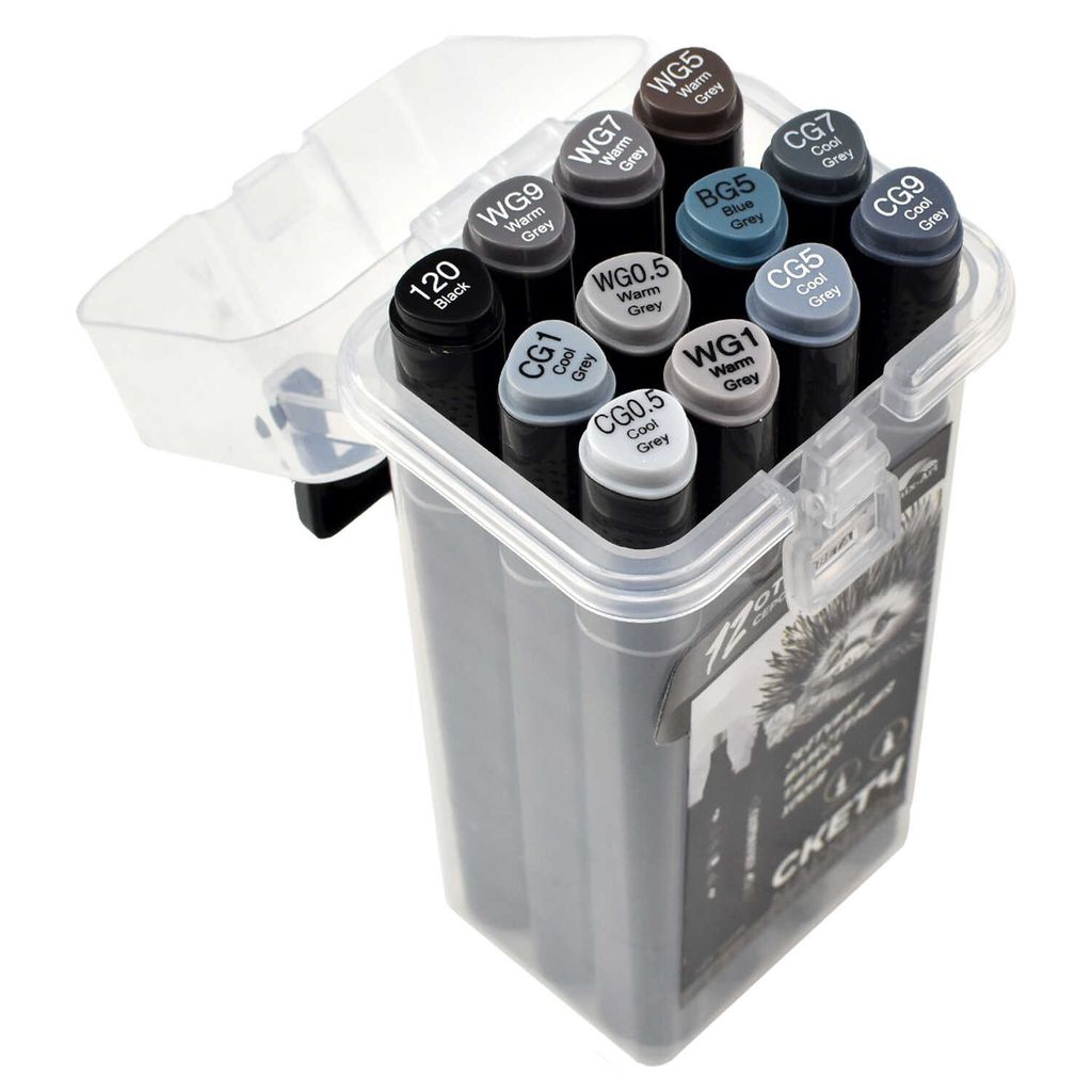 Набор скетчмаркеров двусторонних арт. 56636 / 2 ЕХИДНА - Феникс+ фото 2