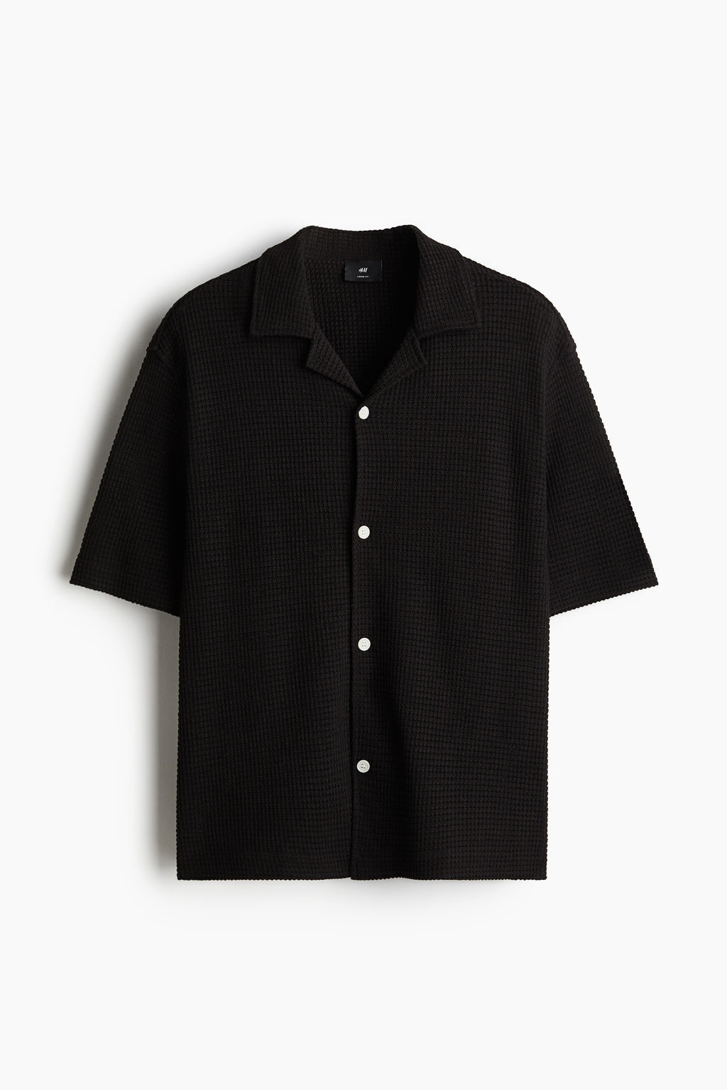 Camisa resort gofrada Loose Fit - H&m фото 2