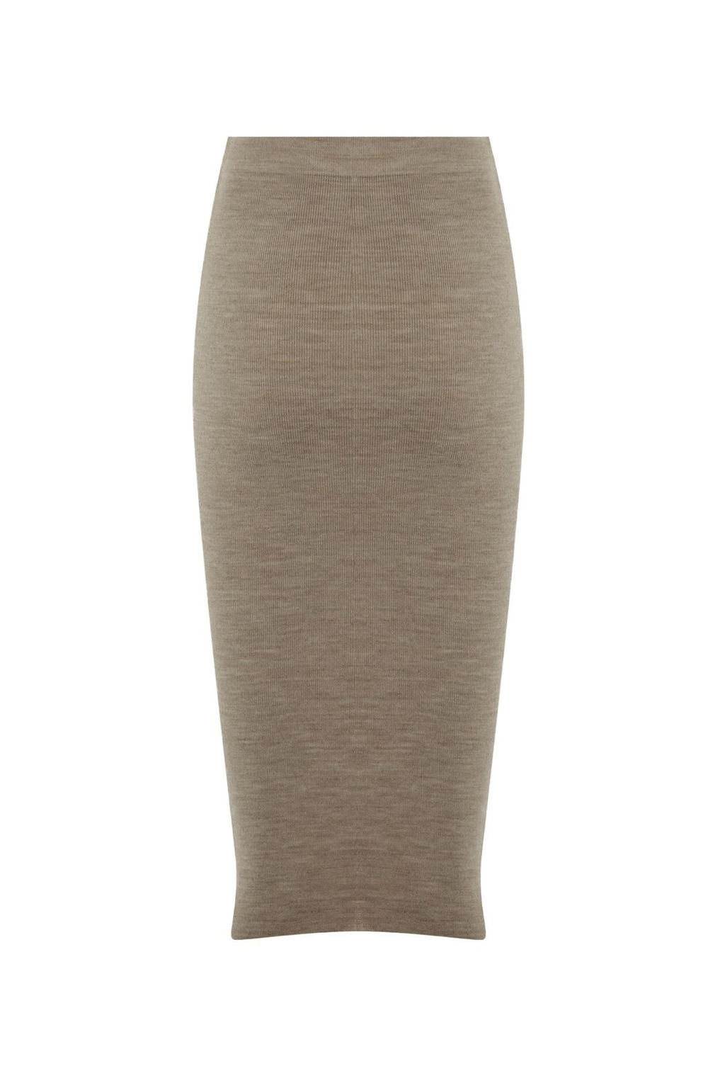 TRENDYOLMILLA Siyah Midi Kalem Triko Etek TWOAW20DU0006  фото 8