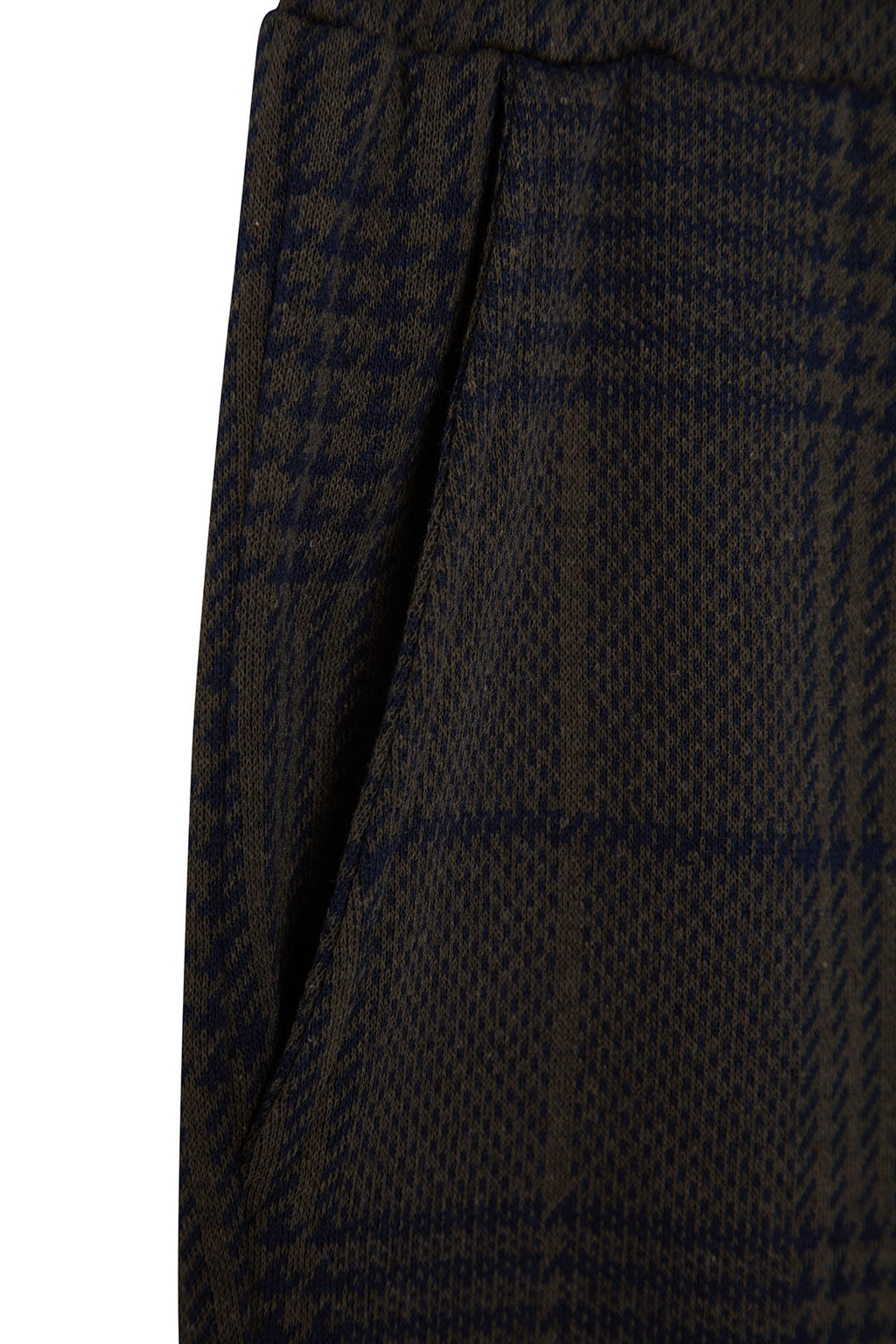 TRENDYOL MAN Lacivert - Haki Regular Fit Ekose Orme Pijama Tak?m? TMNAW24PT00014 - Trendyolmilla фото 7