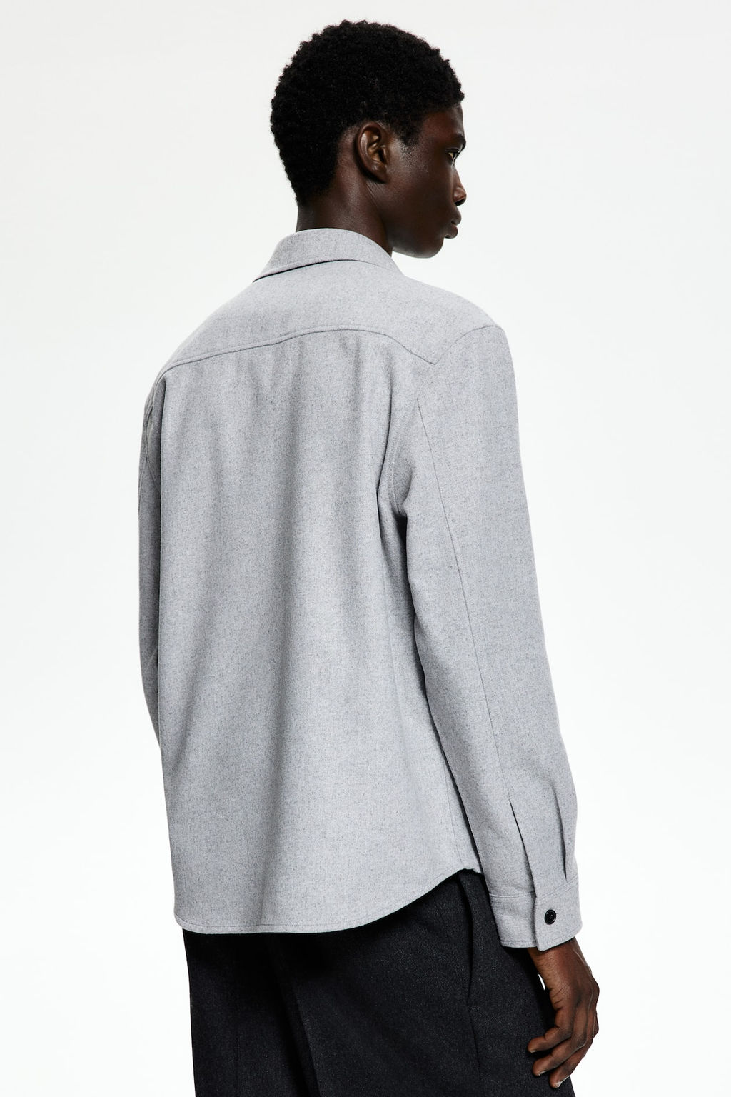 Sobrecamisa de fieltro Regular Fit - H&m фото 4