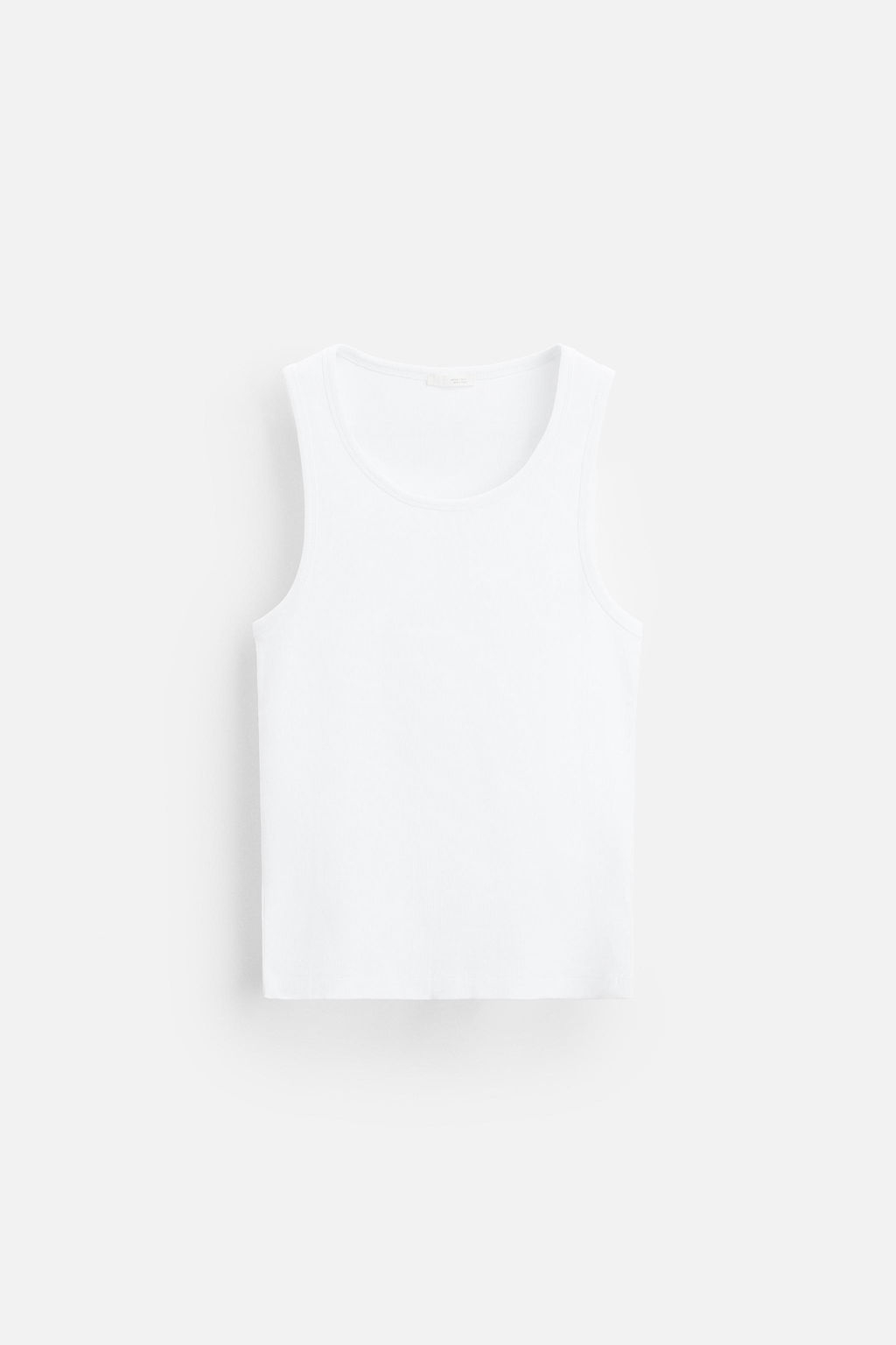 BASIC RIB TANK TOP - Zara фото 6