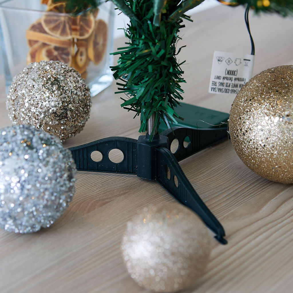ULD-T5460-030/SNA/3AA WARM WHITE IP20 XMAS TREE Дерево светодиодное Ёлочка, на батарейках 3АА (не в/к), 54х60см. 30 светодиодов. Теплый белый свет. TM Uniel