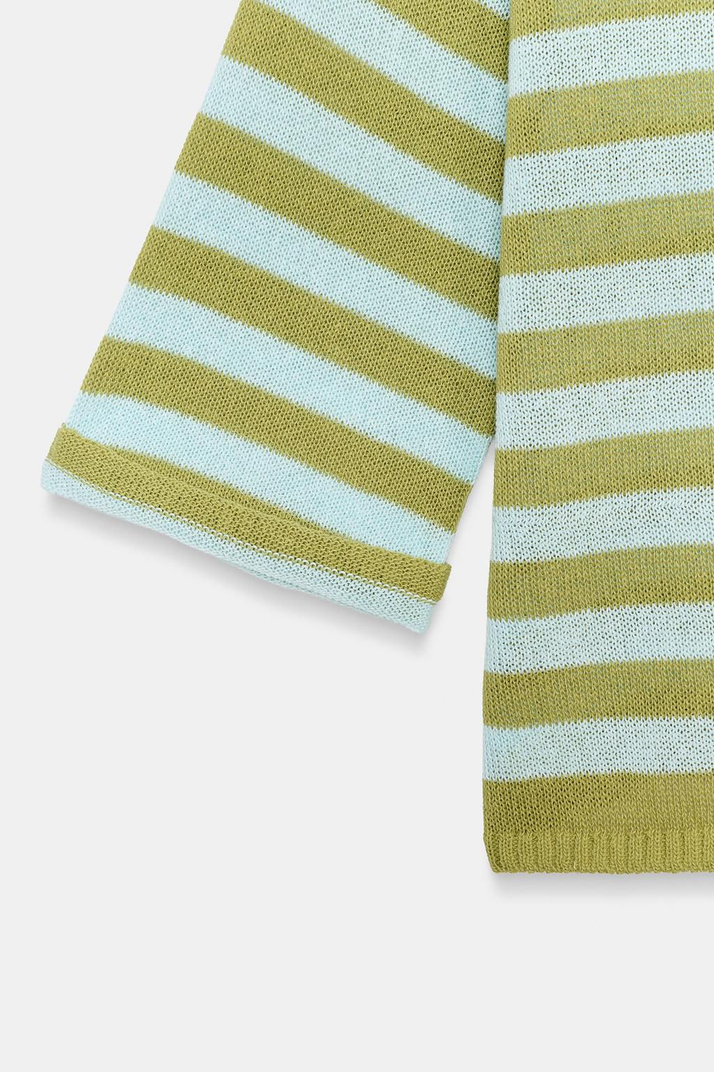 STRIPED KNIT TOP - Zara фото 7