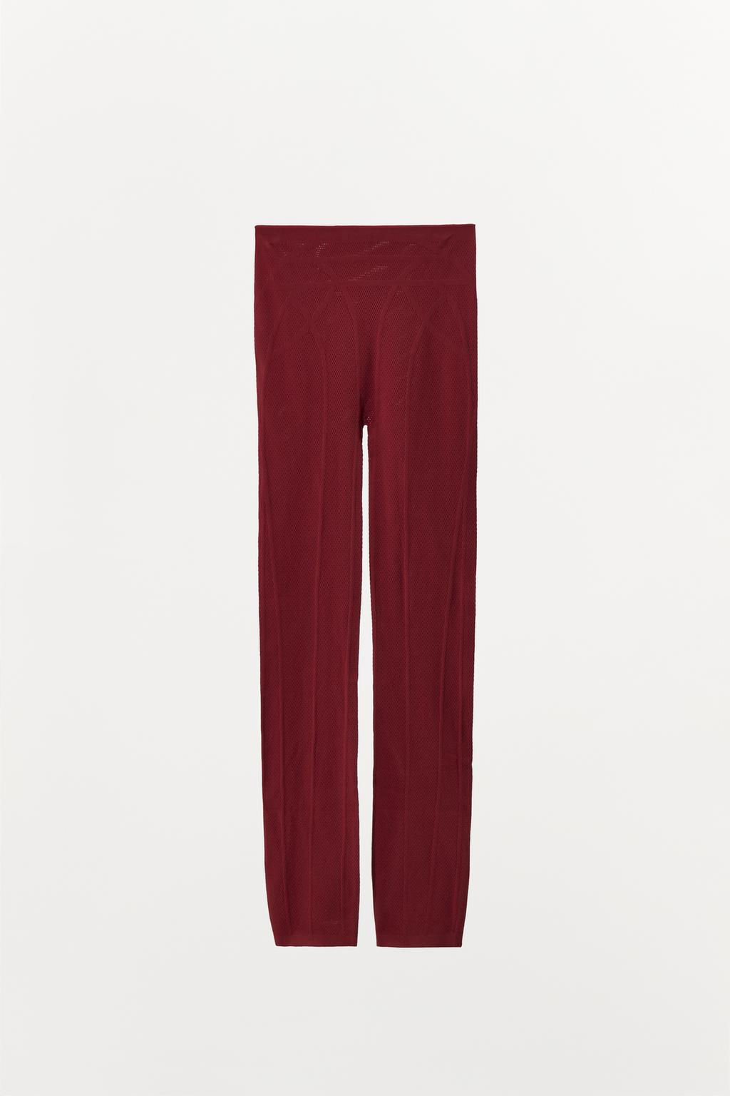 SEAMLESS LACE LEGGINGS - Zara фото 5