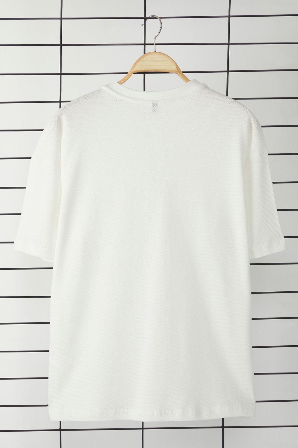 TRENDYOL MAN Lacivert Oversize/Genis Kesim %100 Pamuklu Etiketli T-Shirt TMNSS25TS00115 - Trendyolmilla фото 3