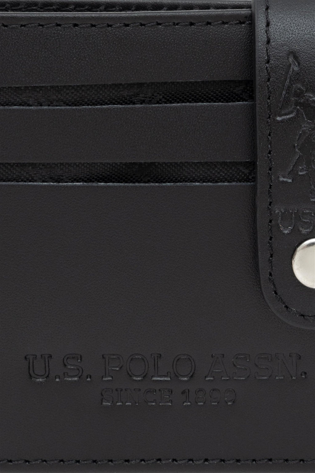 U. S. Polo Assn Мужской черный кошелек - U.s. polo assn фото 7