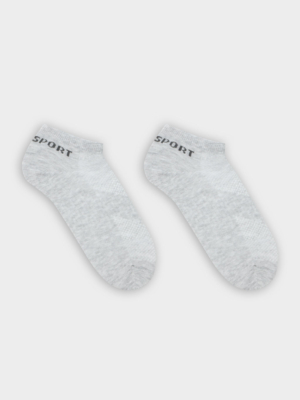 Носки Mark Formelle женские спортивные хлопок с эластаном серые набор 5 пар  фото 7