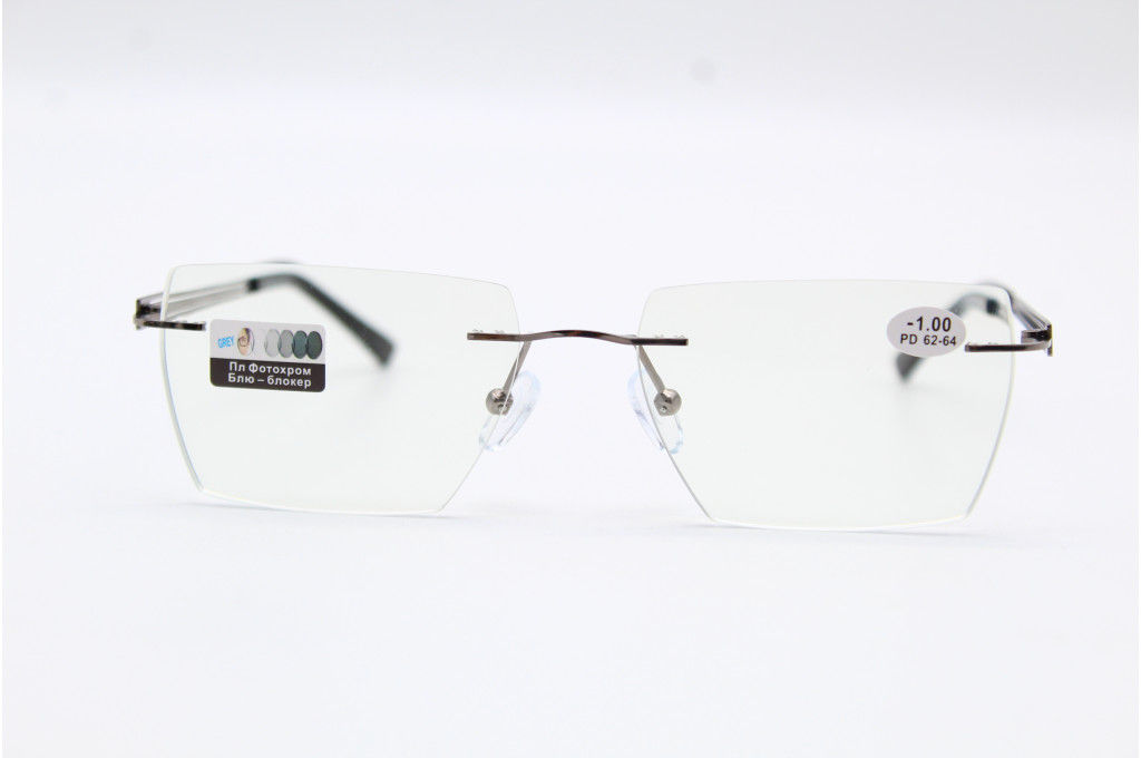 Готовые очки GLODIATR 2549 55-17-142 (фотохром+блюблокер)