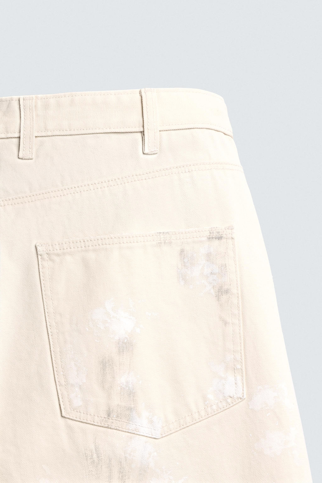 ABSTRACT PRINT TEXTURED TROUSERS - Zara фото 10
