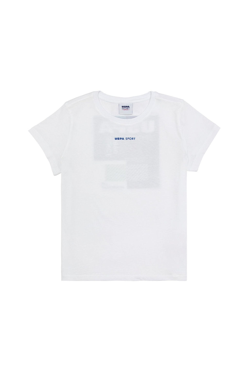 U. S. Polo Assn Детская белая футболка с круглым вырезом - U.s. polo assn фото 4