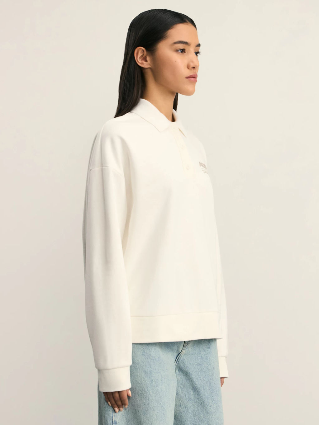 Толстовка поло из хлопка / Zarina  фото 4