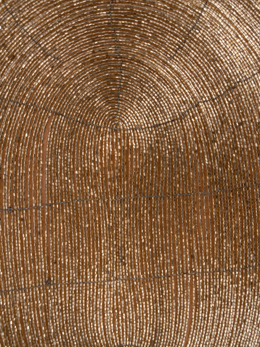 Салфетка под приборы, 31х41 см, бисер, овальная, шампань, Bijou - Anna lafarg фото 3