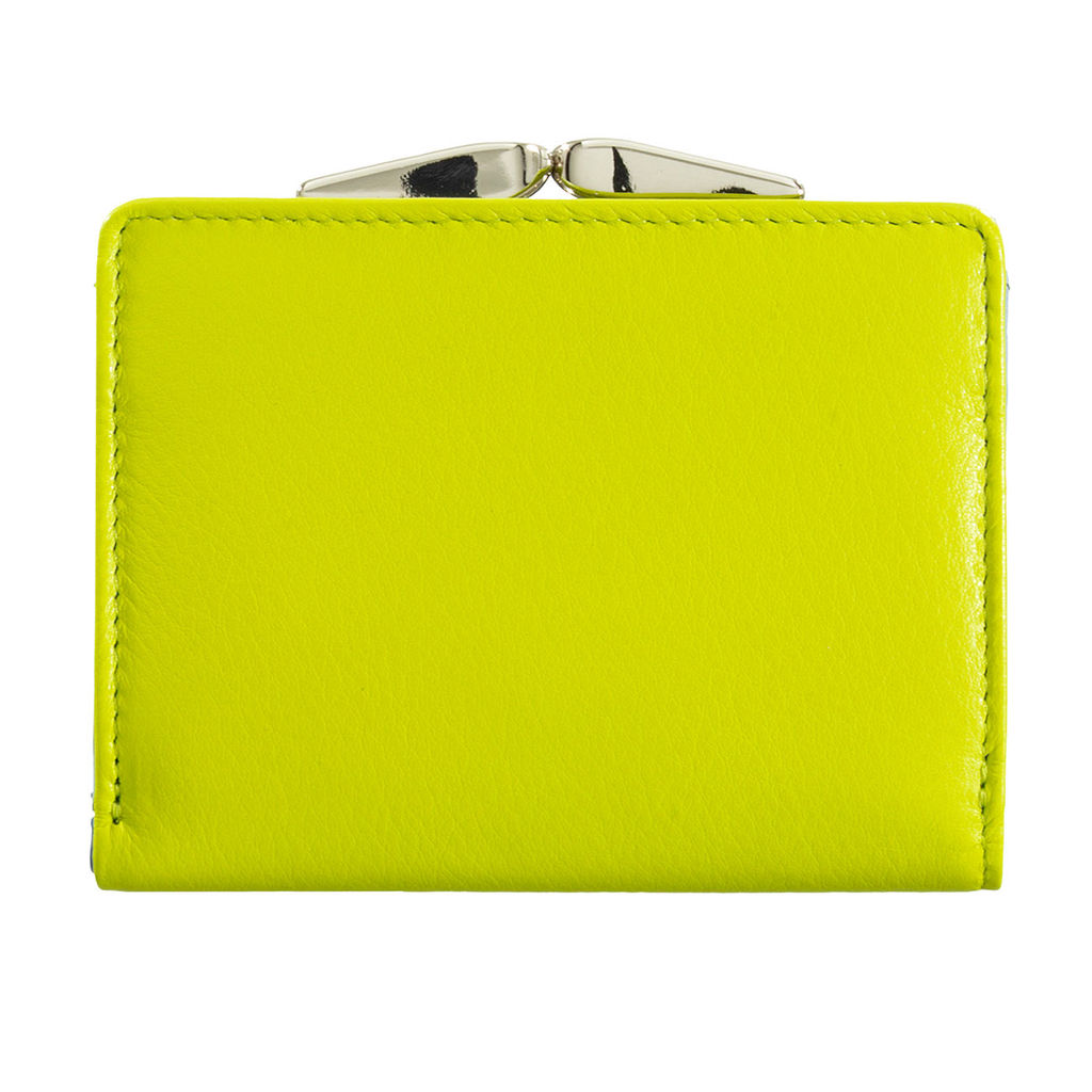 Итальянский женский кожаный кошелек DuDu серии Corsica | зеленый - Dudubags фото 4