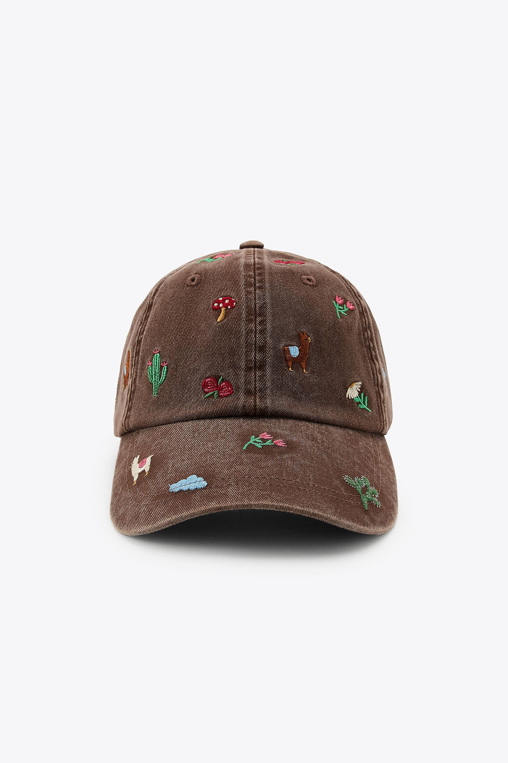 TWILL CAP WITH EMBROIDERY - Zara фото 2
