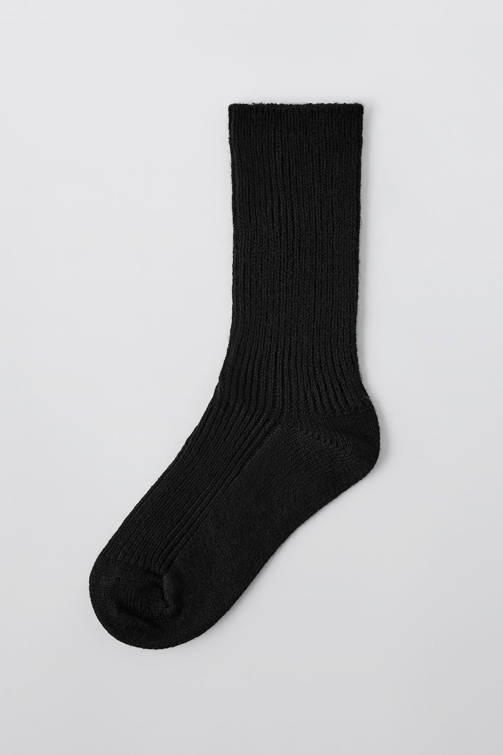 WOOL AND CASHMERE BLEND SOCKS - Zara фото 9