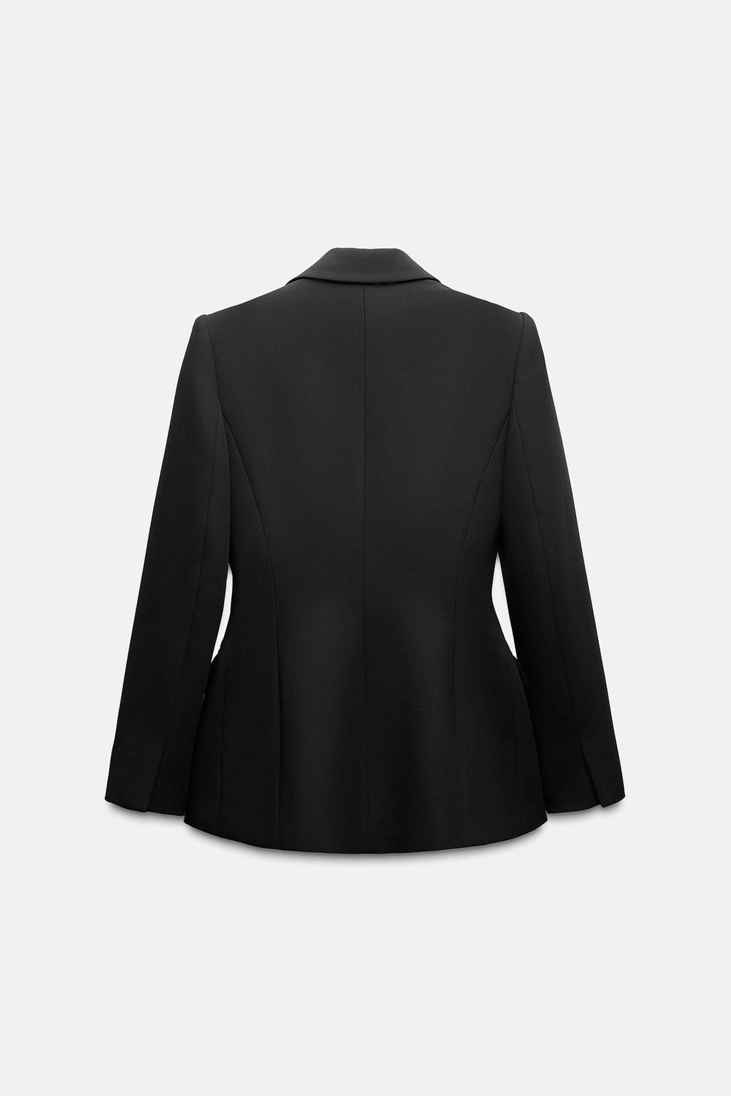 FITTED BLAZER WITH SHOULDER PADS - Zara фото 11