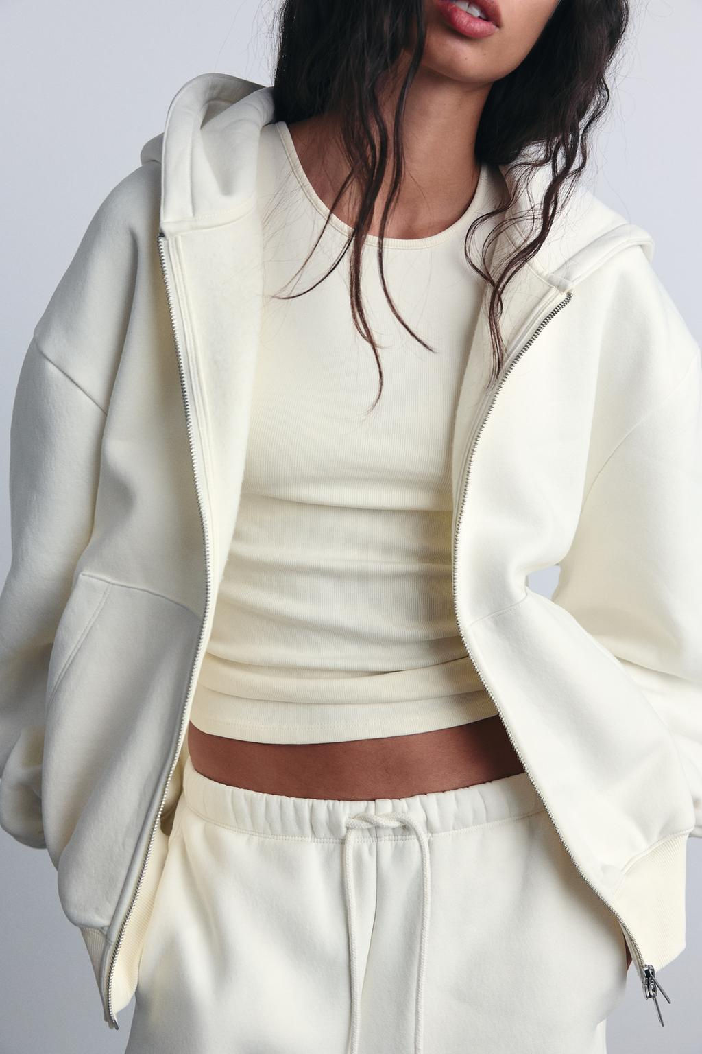 STRAIGHT-LEG PLUSH TROUSERS - Zara фото 14