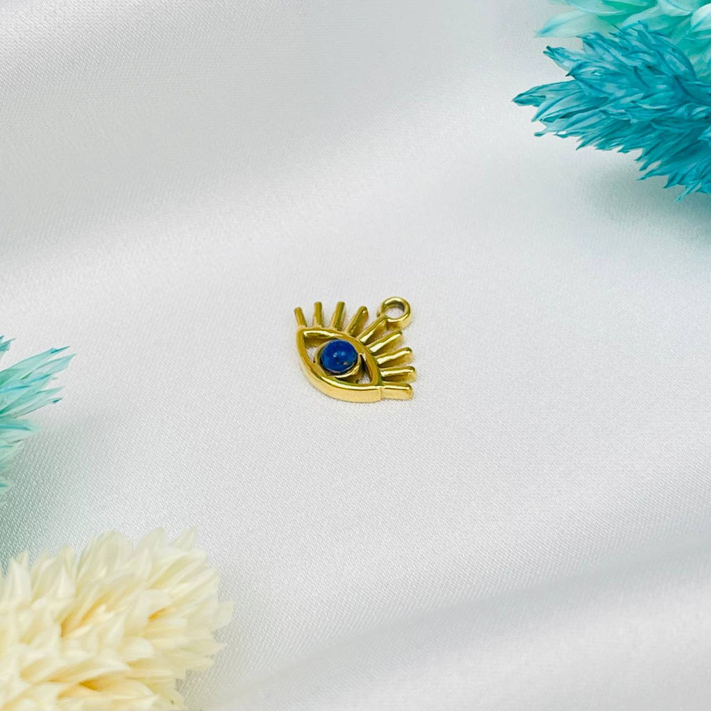 Подвеска с камнем Лазурит (1 шт) - Радуга самоцветов фото 2