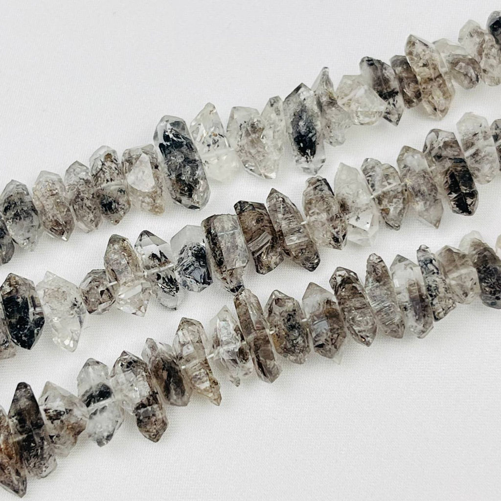 Бусины для украшений из Херкимерского Алмаза 40 см