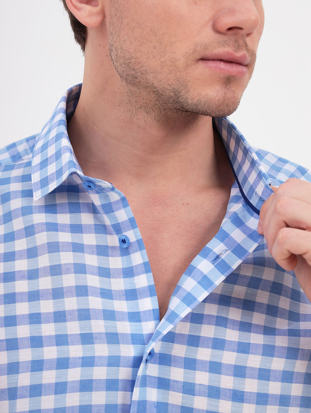 Сорочка мужская короткий рукав GREG 215/206/18/Z/1p фото 2