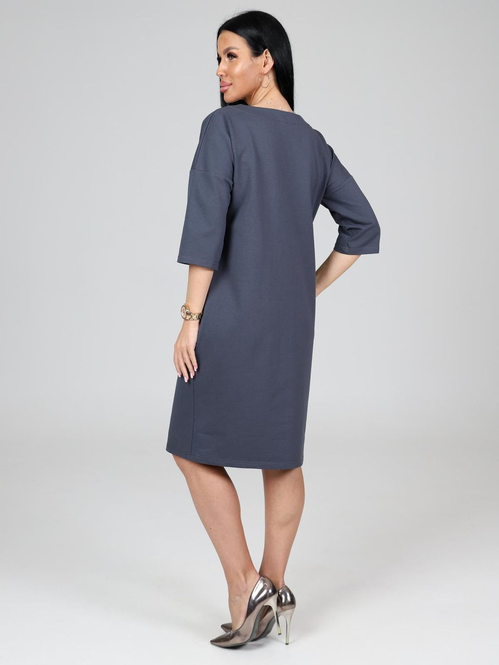 IV-CAPRIZ Памперо - платье из футера с лайкрой  фото 13