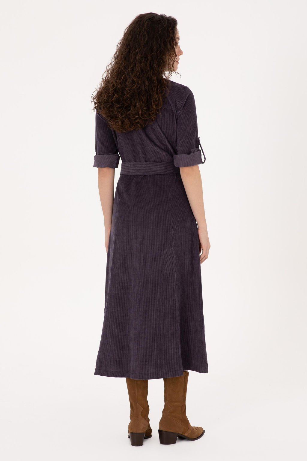 Kad_n M_rd_m Dokuma Elbise - U.s. polo assn фото 4