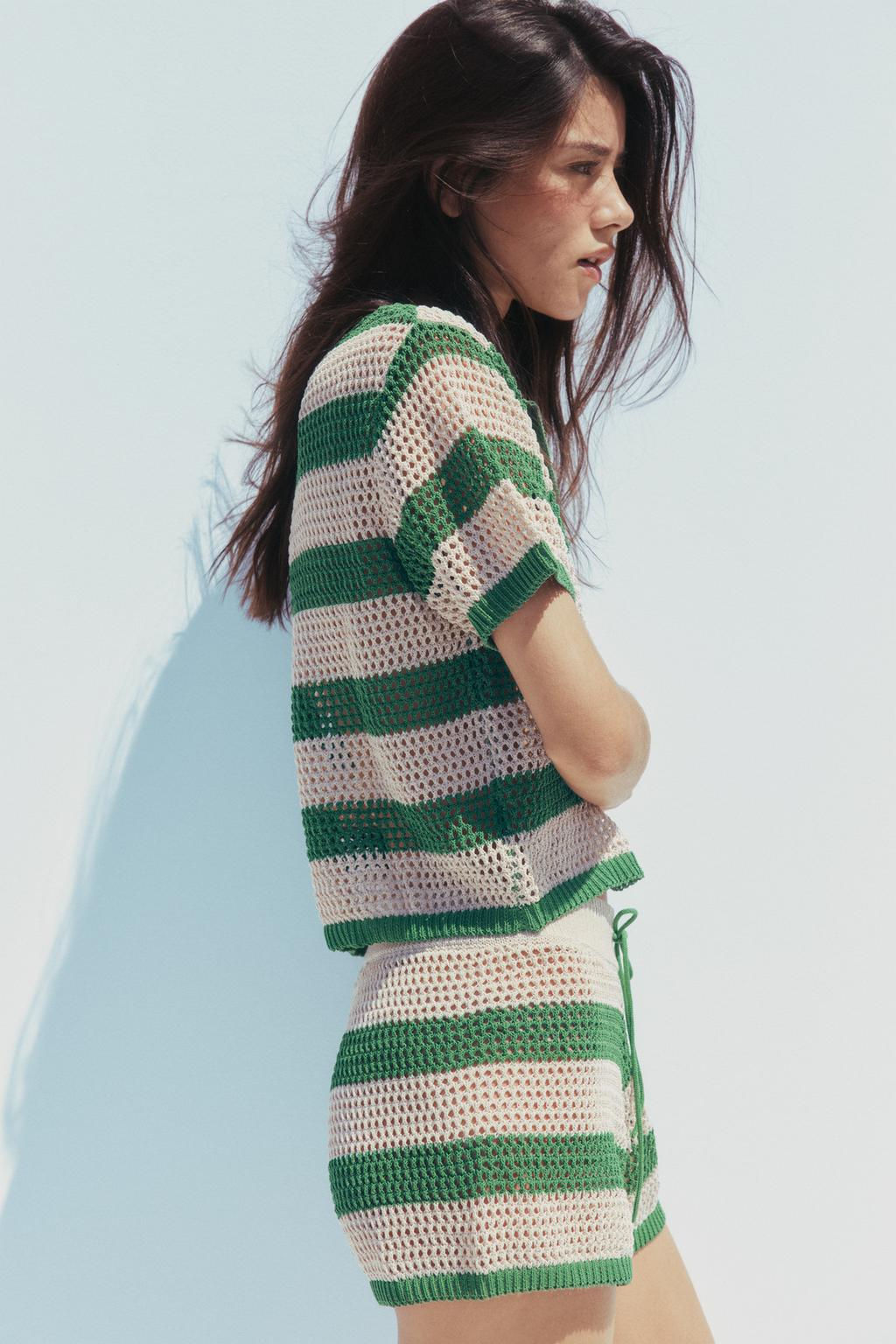 KNIT SHORTS - Zara фото 9