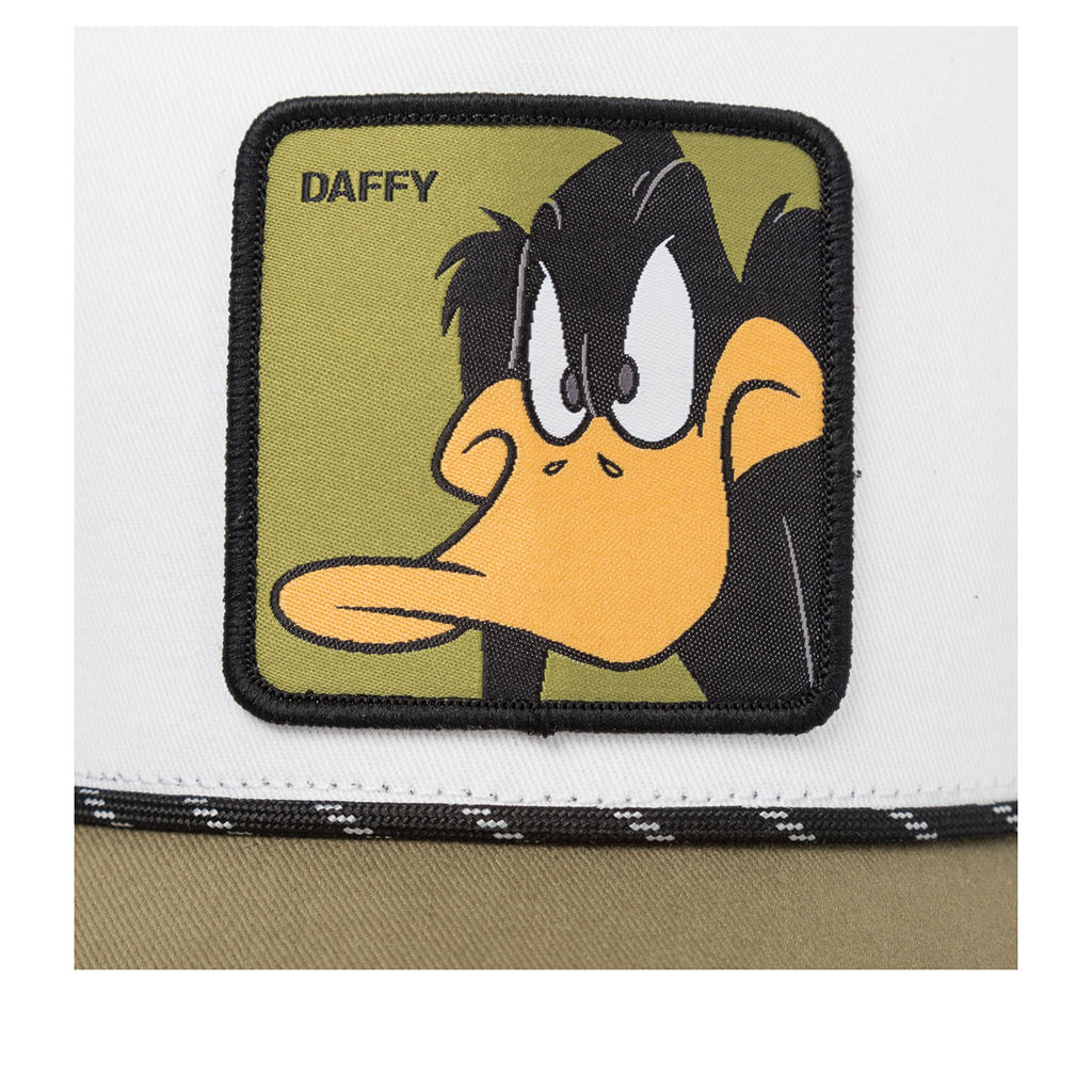 Бейсболка CAPSLAB арт. CL/LOO11/1/PCT/CAM Looney Tunes Daffy Duck (оливковый / белый) фото 4