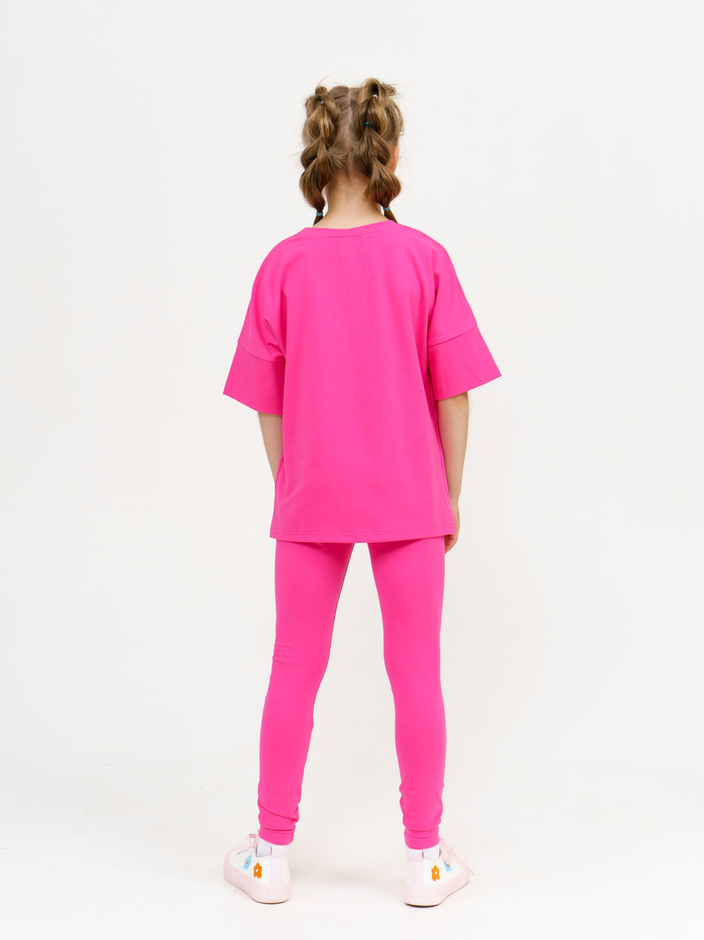 949Д Костюм с леггинсами "Фуксия"