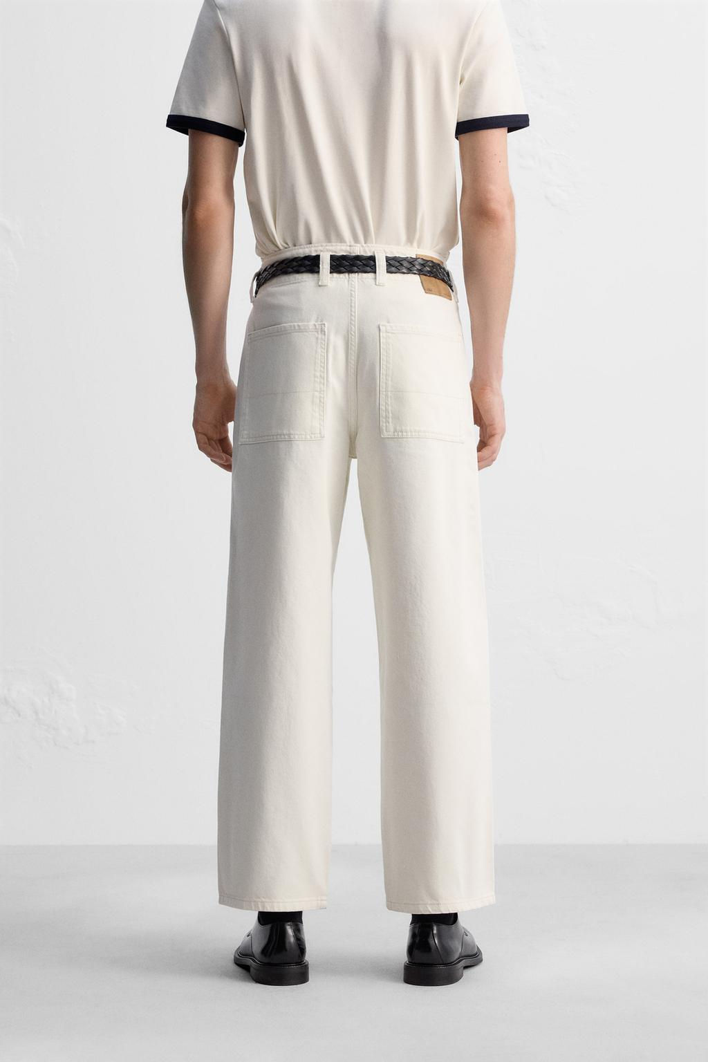 STRAIGHT FIT JEANS - LIMITED EDITION - Zara фото 3