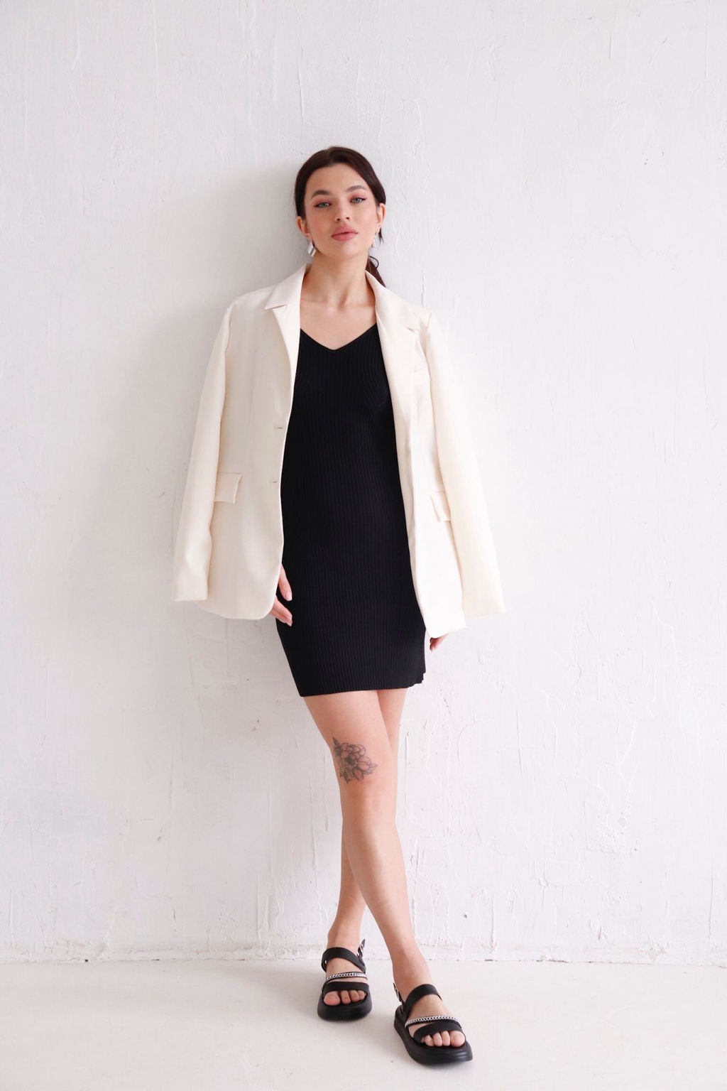 11429 Мини-платье чёрное - Martichelli фото 12