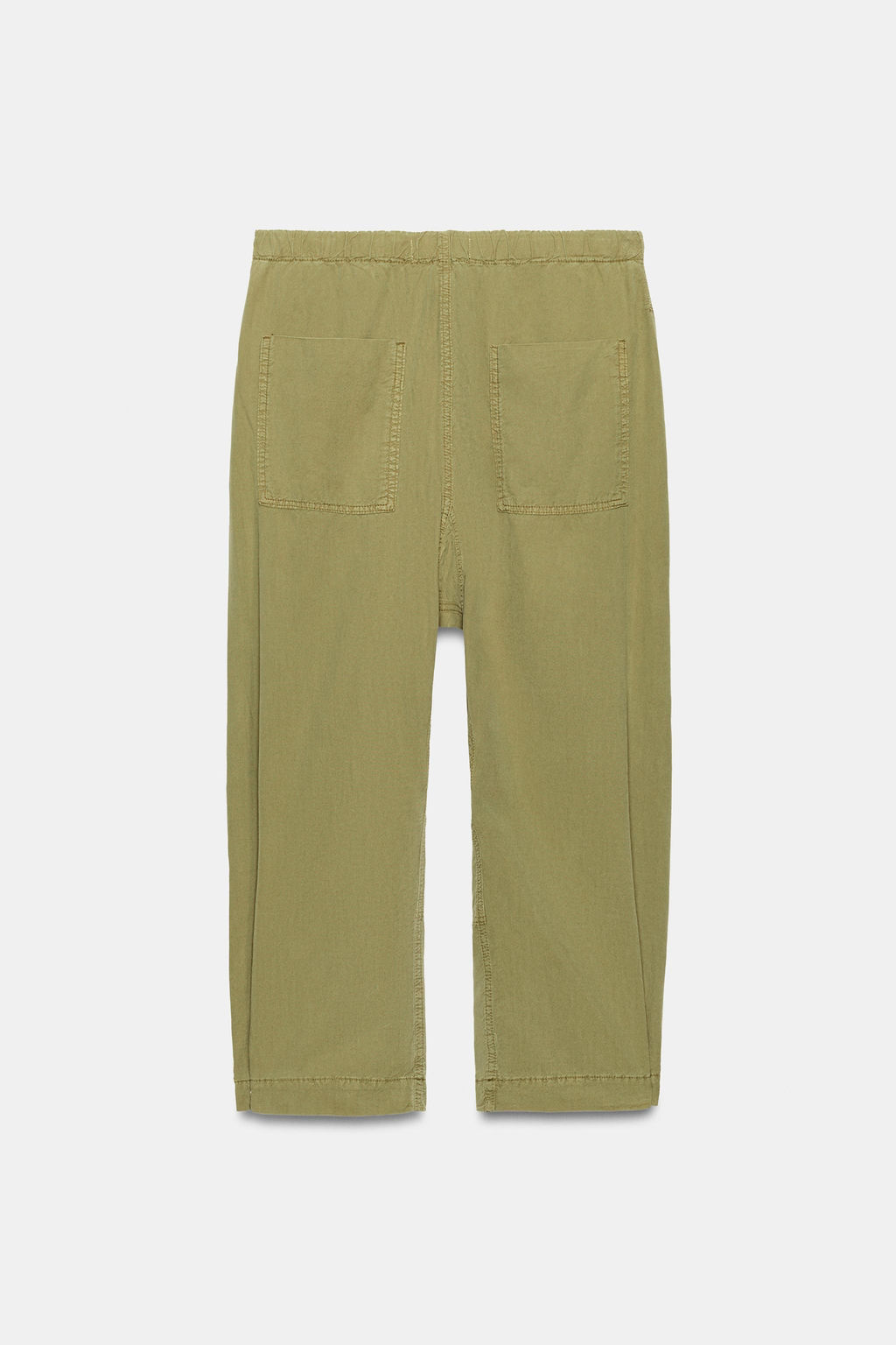 PANTAL?N JOGGER ZW COLLECTION / Khaki - Zara фото 8