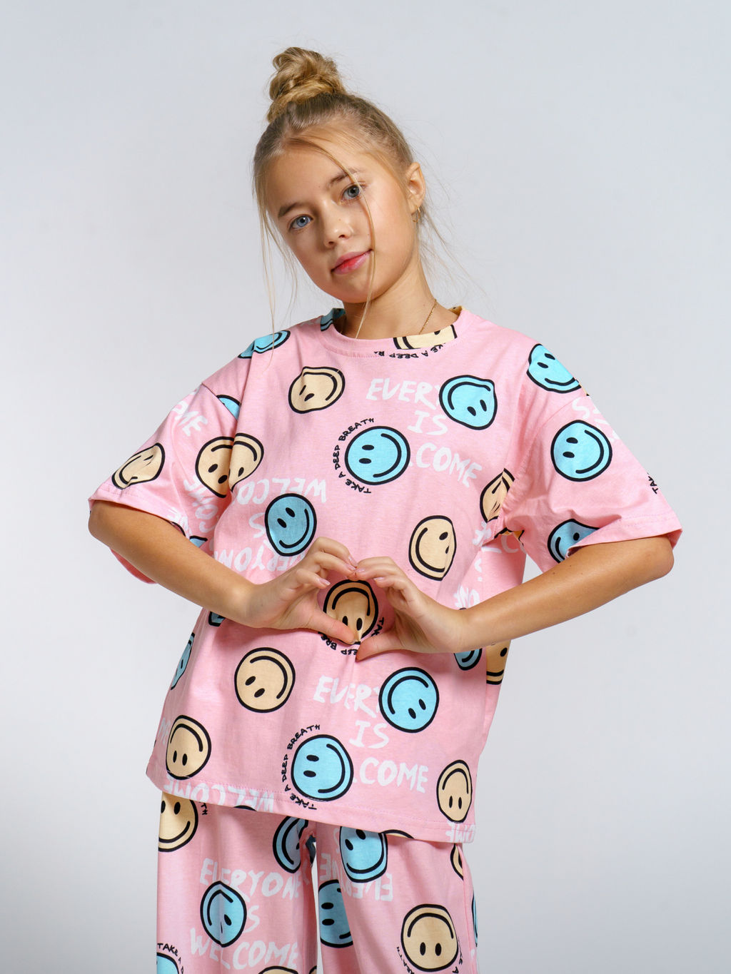 961Д Пижама детская "Смайлики"